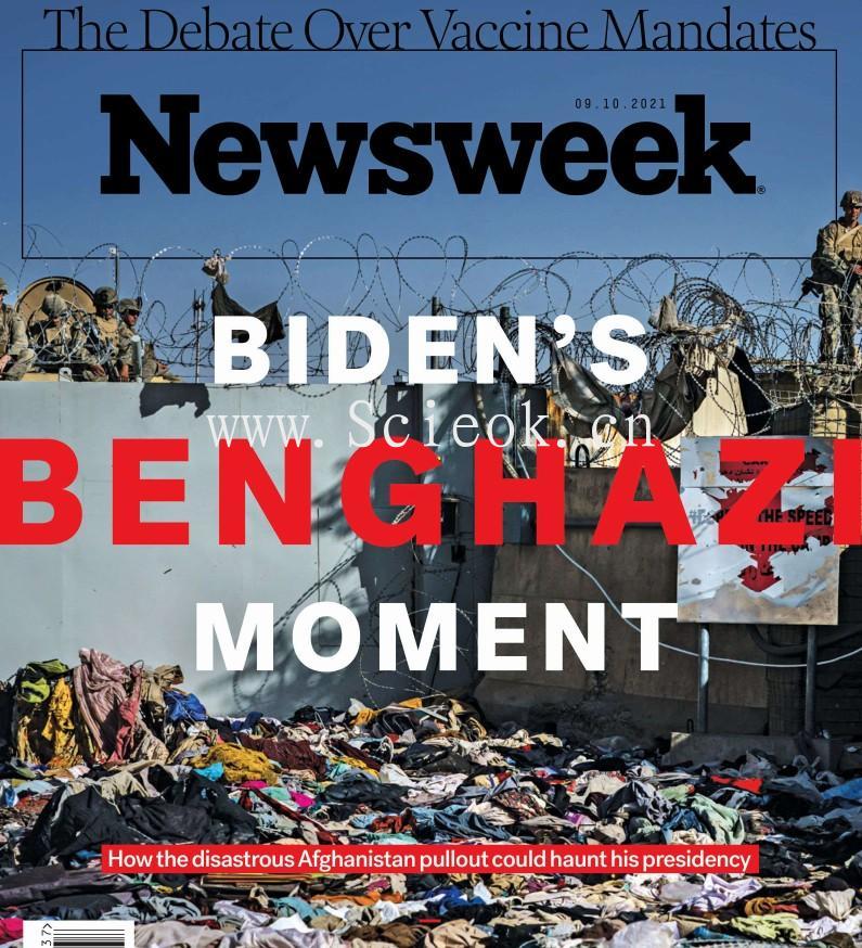 Newsweek-20210910《新闻周刊》杂志国际版(美国版)  英文原版杂志 newsweek 新闻周刊电子版 第1张