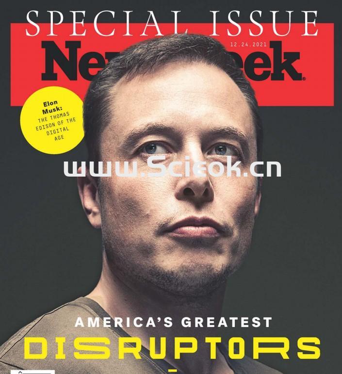 Newsweek-20211224《新闻周刊》杂志(美国版)  英文原版杂志 newsweek 新闻周刊电子版 第1张